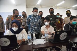 Komitmen, Gubernur Sumsel Bersama Kapolda Sumsel Mempercepat Vaksinasi covid-19 kepada Masyarakat terus Diwujudkan