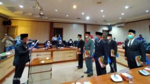 Wabup Lahat Lantik Pejabat Administrator, Ini Namanya