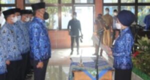 Dewan Pengurus Korpri Kabupaten Lahat Periode 2021-2022 Dilantik dan Dikukuhkan