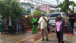 Tidak Terima Dieksekusi, Warga Lorong Family Kelurahan Siring Agung Demo di BPN Palembang