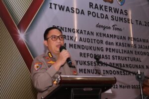 Kapolda Sumsel : Membangun Kepimpinan 2021- 2024 dengan Tagline Transformasi Polri Presisi