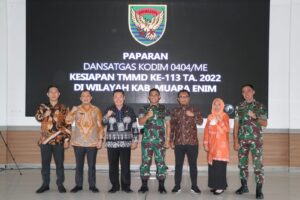 Kabupaten Muara Enim Kembali Menjadi Tempat Pelaksanaan TMMD ke-113 Korem 044/Gapo