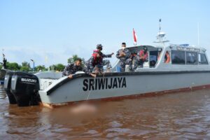 Lanal Palembang Berhasil Menemukan 2 Jenazah Korban Dalam Insiden Kecelakaan Air di Perairan Oki