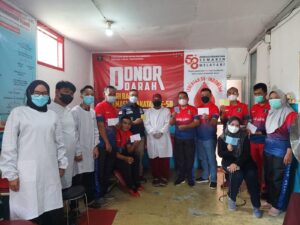 Sambut Hari Bhakti Pemasyarakatan Ke 58, Lapas Kelas IIA Lahat Bekerjasama dengan PMI Giat Donor Darah
