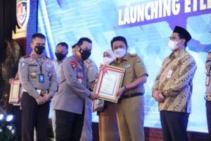 Kapolda Sumsel Ikuti Launcihng  ETLE Nasional Presisi Tahap II