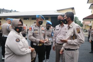 Meminimalisir Pelanggaran Anggota Polri dalam Tugas, Anggota Mabes Polri Sambangi Mapolda Sumsel
