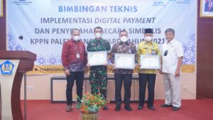 Kanwil Kemenkumham Sumsel Terbaik II Pelaksanaan E-Rekon dan Laporan Keuangan