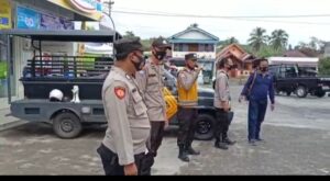 Polsek Pulau Pinang Sosialisalisasi Vaksin dan Himbauan 5M Covid – 19