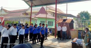 Calon Anggota Damkar Sektor Damkar Kota Agung kabupaten Lahat, Bimtek Penanggulangan Bahaya Kebakaran