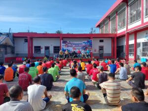 Sambut Ramadhan 1443 H, Kalapas Kelas IIA Lahat Berikan Pengarahan dan Dialog Kepada Seluruh WBP Lahat