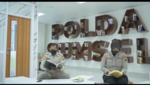 Polda Sumsel Mengajak Masyarakat Manfaatkan Perpustakaan Berbasis Digital