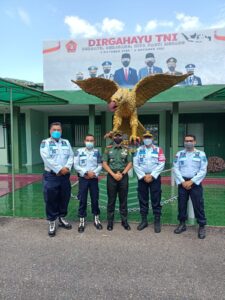 Perkuat Sinergitas, Lapas Lahat Kunjungi Kodim 0405/Lahat