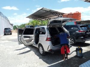 Lapas Muara Enim Berdayakan Warga Binaannya dalam Berwirausaha Cuci Mobil dan Motor
