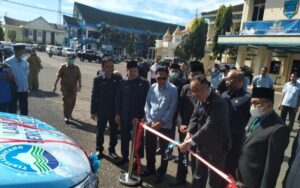 Tingkatkan Pelayanan PDAM Tirta Lematang, Bupati Lahat Lounching Mobil Dinas PDAM