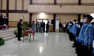 PNS Formasi Tahun 2019 Dilingkungan Pemkab Lahat Melaksanakan Sumpah/Janji