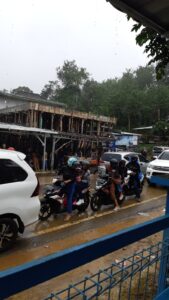 H + 2 Idul Fitri 1443 H, Arus Mudik di Wilayah Tanjung sakti Laju Kendaraan Aman dan Lancar