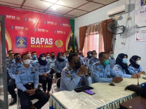 Apel Pegawai & Halal Bihalal Kemenkumham, Bapas Lahat Kemenkumham Sumsel Siap Ciptakan Energi Baru di Bulan Syawal