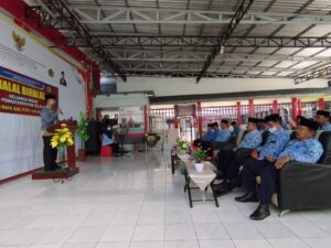 Pererat Persatuan dan Kesatuan Lapas Kelas IIA Lahat Kemenkumham Sumsel Halal Bihalal