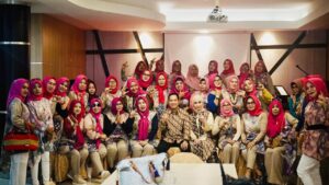 Hadiri Arisan Emak-Emak, Akbar Alfaro di Daulat Maju Pilwako Palembang 2024