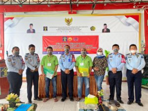 Kepala Lapas Lahat Buka Secara Resmi Pelatihan Kemandirian WBP Tentang Cara Membuat Gula Semut Jahe Merah