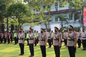 Giat Sertijab Kapolsek Lembak , Kapolsek Rambang Lubai dan Kapolsek Gelumbang