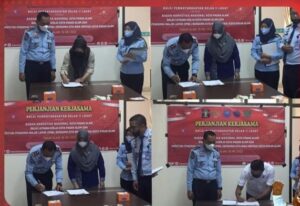 Bangun Sinergitas, Bapas Lahat Kemenkumham Sumsel Gandeng BNNK, BLK, & BEKISA Pagar Alam
