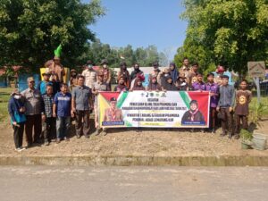 Korcab Pramuka Pali Mengadakan Kegiatan Rehab Tunggu Pramuka di Desa Spantan
