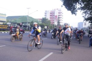 Sepeda Gembira Polda Sumsel