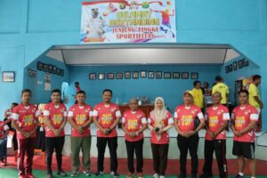 Jalin Sinergitas, Polres Lahat Gelar Open Turnamen Bulu Tangkis Kapolres Lahat Cup