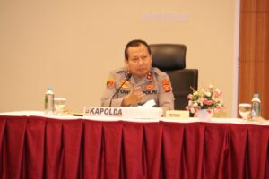 Kapolda Sumsel Pimpin Rakor Kesiapan Pengamanan Giat Fornas