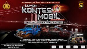 Meriahkan HUT Bhayangkara ke-76. Polda Sumsel Bakal Menggelar Lomba Kontes Mobil Klasik, Modif dan Original