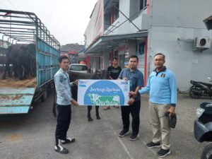 Seekor Sapi Untuk Lapas Lahat, Wujud Kontribusi PT. Priamanaya Group