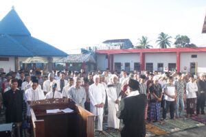 Usai Sholat Id Berjamaah, Lapas Lahat langsungkan Penyembelihan 2 Ekor Sapi