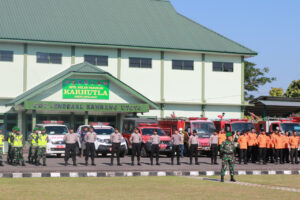 Antisipasi Karhutla, Pemkab Lahat Apel Gelar Pasukan Karhutla