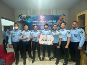 Turnamen Mobile Legend Kakanwil Kumham Sumsel Cup, Lapas Lahat Raih Juara 2