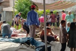 Idul Adha 1443 Hijriah, D€K $@NGK€ Kembali  Menyalurkan Daging Qurban