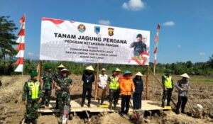 Laksanakan Program Ketahanan Pangan, Kodim 0405/Lahat Ajak Manfaatkan Lahan Kosong