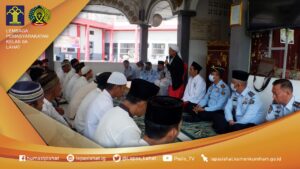 Peringati Tahun Baru Hijriyah, Ustad Abdurahman Hadir Di Lapas Lahat