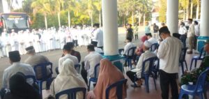 Jamaah Haji Kabupaten Lahat Disambut Bupati Lahat Bersama Forkopimda