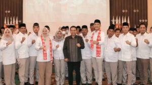 Pj. Bupati Hadiri Pelantikan PAC dan Rakorcab  Partai Gerindra Muara Enim