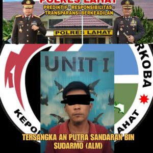 Edarkan Narkoba PS, Diamankan Satres Narkoba Polres Lahat