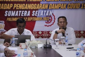 Gubernur Sumsel Sambut Langsung Kunker Satgas Pemulihan Ekonomi Nasional Polri