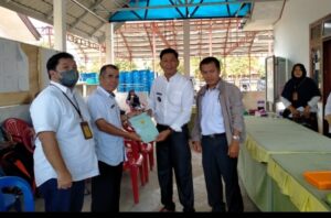 Sertifikat Kegiatan PTSL Tahun 2022  Diserahkan BPN Kabupaten Lahat Ke Masyarakat Desa Selawi