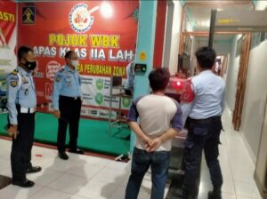 Lapas Kelas IIA Lahat Berlakukan  Pemeriksaan Barang Melalui X-RAY