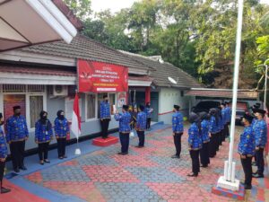 Bapas Lahat Kemenkumham Sumsel Upacara Peringati Hari Kesaktian Pancasila Tahun 2022