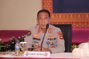 Kapolda Sumsel Pimpin Rakor Persiapan Pertikara Nasional IV 2022