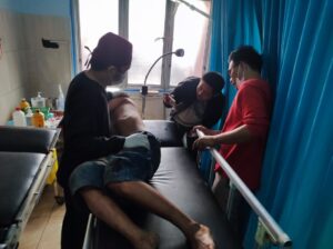 Terjadi Pengeroyokan dan Pembunuhan Didepan Cafe Lai Talang Lapangan Pagar Agung