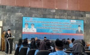 159 Pejabat Fungsional Tertentu di Lingkungan Pemkab Lahat Dilantik