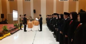 Panitia Pengawas Pemilihan Umum Kecamatan Se-kabupaten Lahat Resmi Dilantik dan Pembekalan