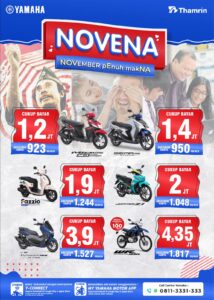 Nopember Penuh Makna, Yamaha PT.Thamrin Brothers Lahat Berikan Promo Istimewa